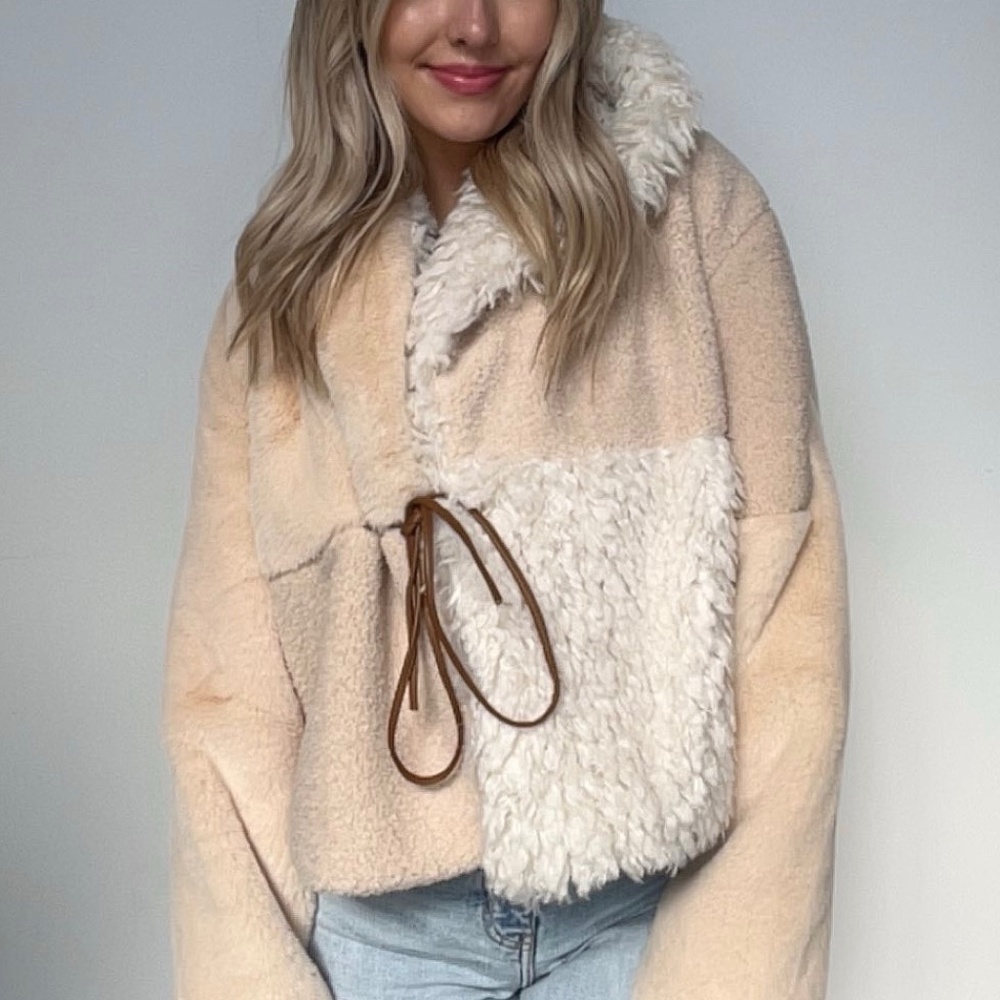 Steve Madden Winterlyn Faux Coat NWT
